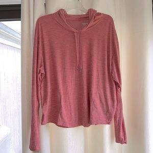 Old Navy active XL polyester/spandex pullover with hood